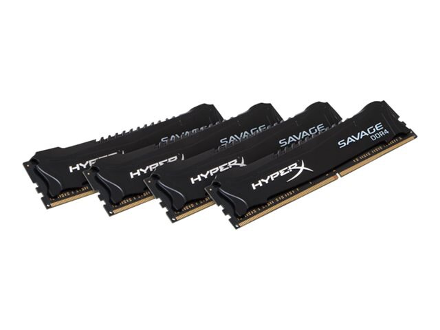 HyperX Savage - DDR4 - 64 GB : 4 x 16 GB - DIMM 288-pin