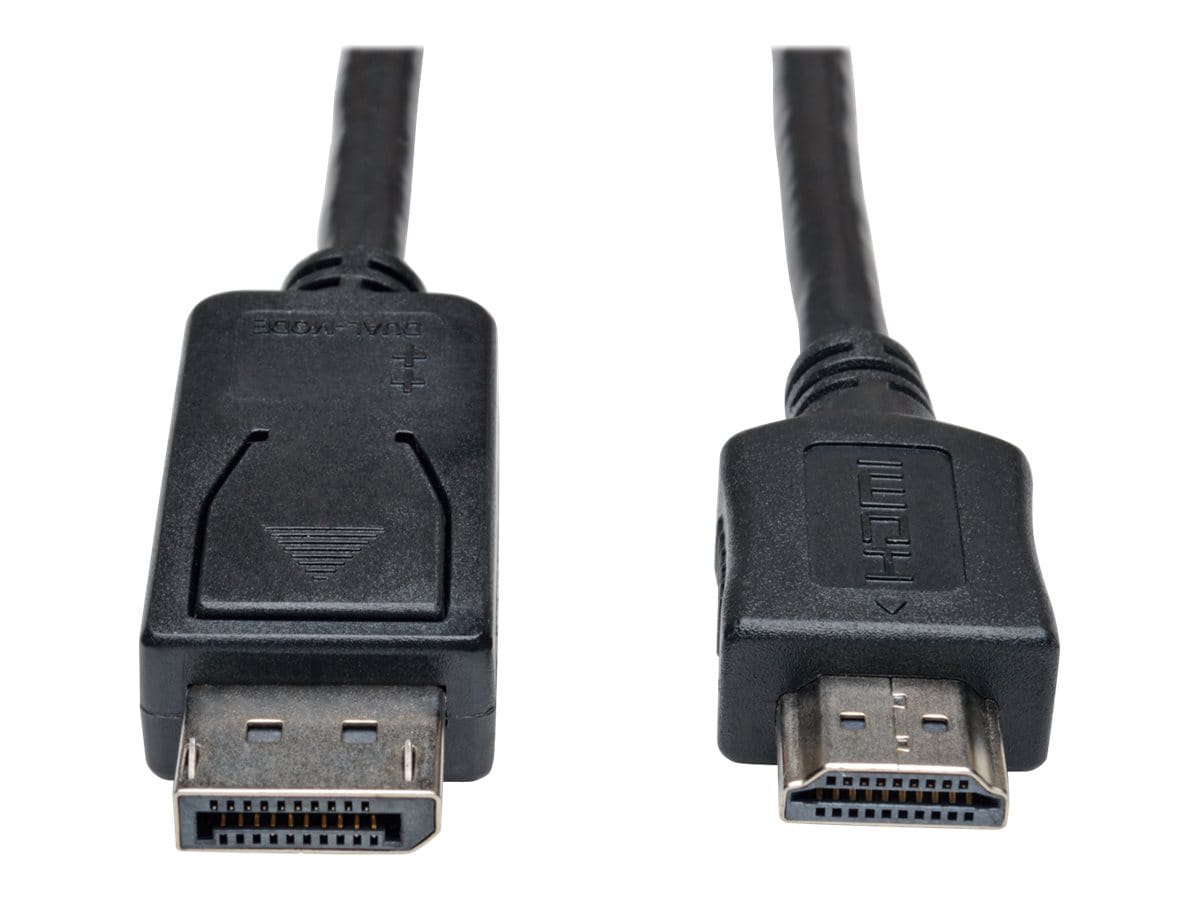 Eaton Tripp Lite Series DisplayPort to HDMI Adapter Cable (M/M), 3 ft. (0.9 m) - adapter cable - DisplayPort / HDMI - 91