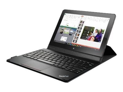 Lenovo ThinkPad 10 Folio Keyboard - keyboard and folio case - with touchpad - English - US