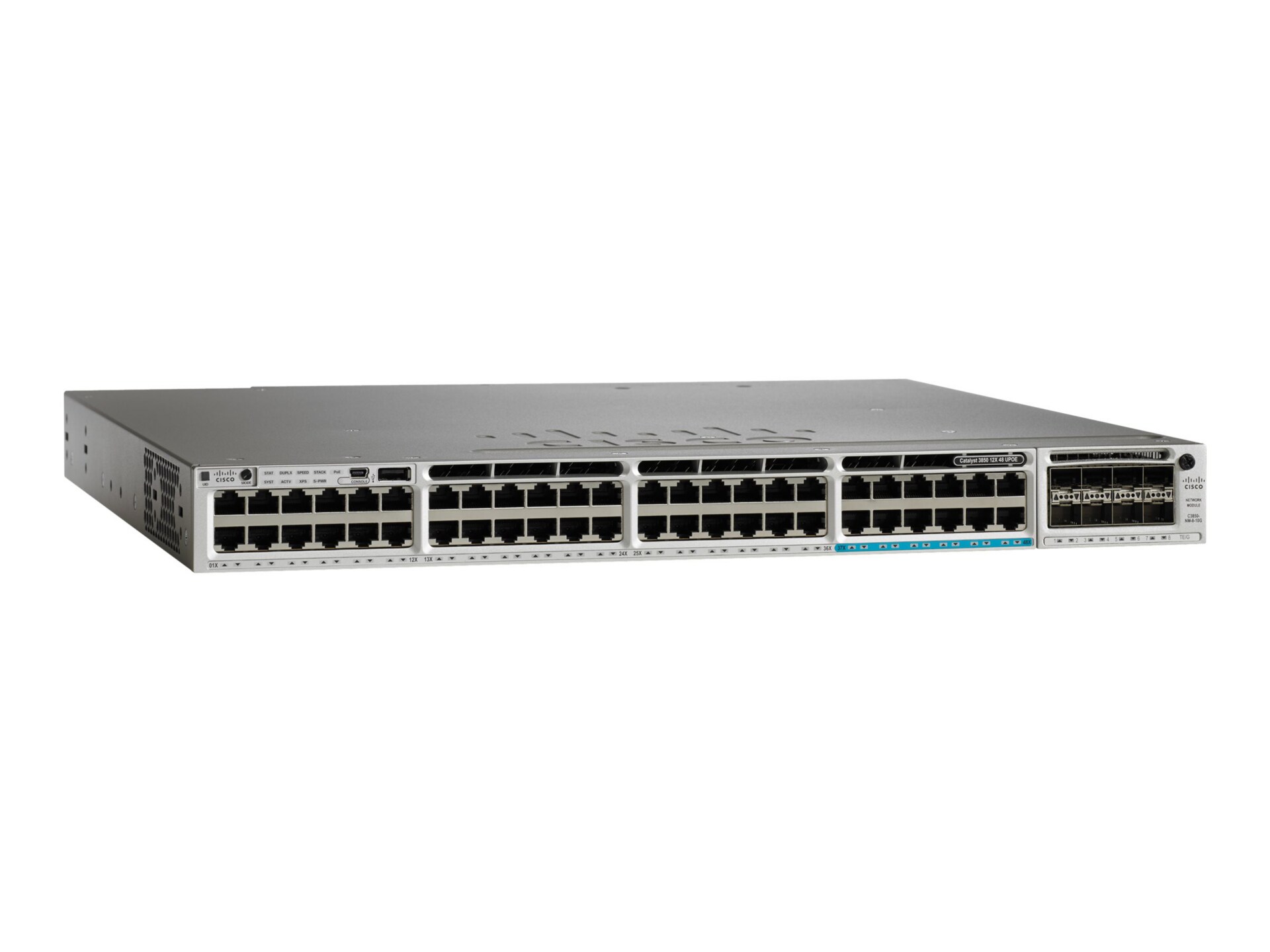 Cisco ONE Catalyst 3850 - switch - 48 ports - managed - rack-mountable