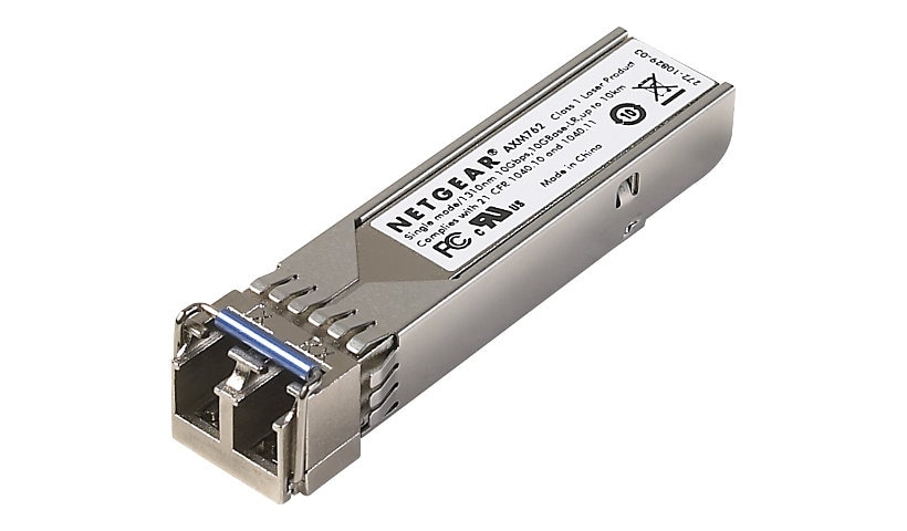 NETGEAR ProSAFE 10 Gigabit LR SFP+GBIC Module - Pack of 10 (AXM762P10)