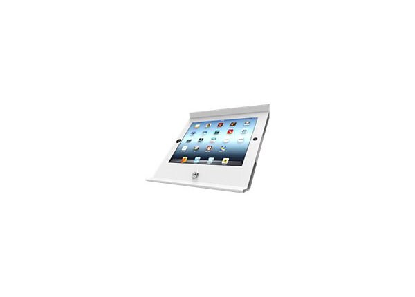 Compulocks iPad Secure Slide POS Wall Mount / Kiosk White - stand