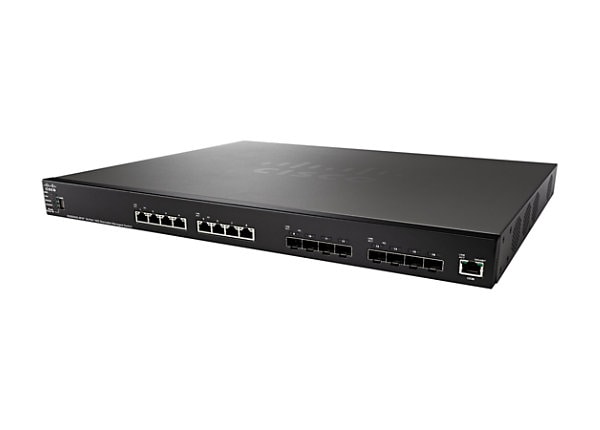 Cisco Small Business SG550XG-8F8T - switch - 16 ports - managed - desktop, rack-mountable