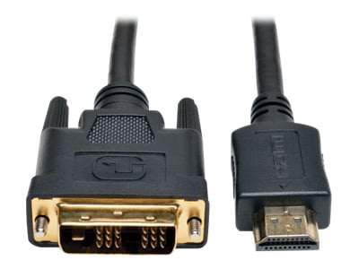 Câble vidéo numérique HDMI à DVI-D de 3 pi Tripp Lite, M/M, 3 pi