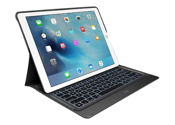 Logitech CREATE - keyboard and folio case for 12.9-inch iPad Pro - black