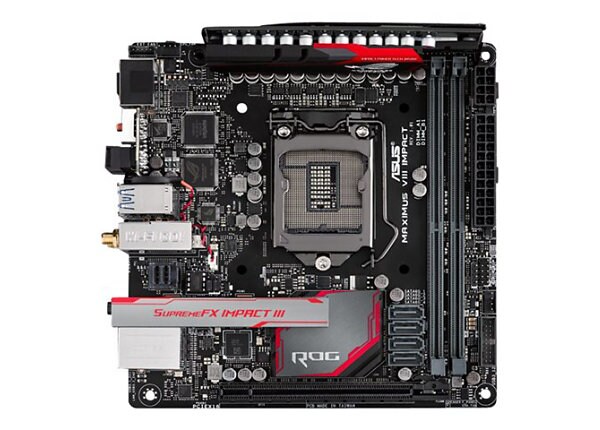 ASUS MAXIMUS VIII IMPACT - motherboard - mini ITX - LGA1151 Socket - Z170