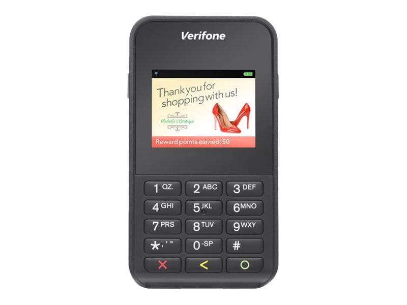 VeriFone e355 - magnetic / SMART card / NFC reader - USB, 802.11a/b/g/n, Bluetooth 4.0