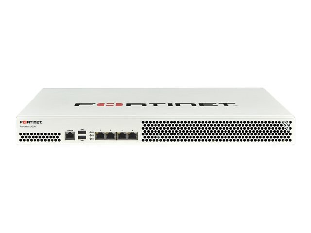 Fortinet FortiMail 200D - security appliance - with 1 year FortiCare 8X5 Enhanced Support + 1 year FortiGuard