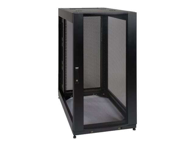 Tripp Lite 25U Rack Enclosure Server Cabinet Doors No Sides 3000lb Capacity