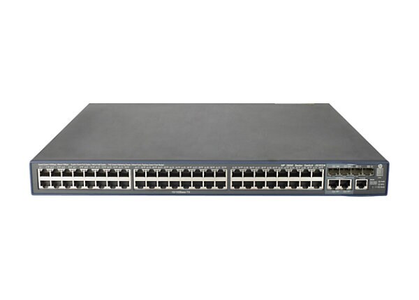 HPE 3600-48-PoE+ v2 EI - switch - 48 ports - managed - rack-mountable