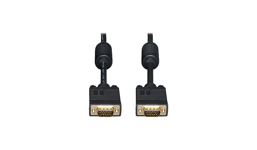 Eaton Tripp Lite Series VGA High-Resolution RGB Coaxial Cable (HD15 M/M), 40 ft. (12.19 m) - VGA cable - 12.2 m