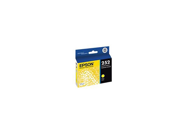 Epson 252 - yellow - original - ink cartridge