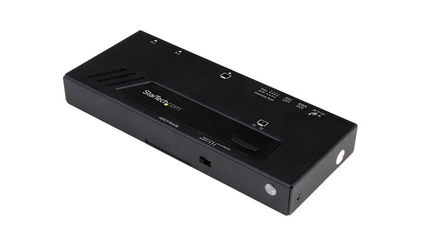 StarTech.com 2-Port HDMI Automatic Video Switch - 4K with Fast Switching