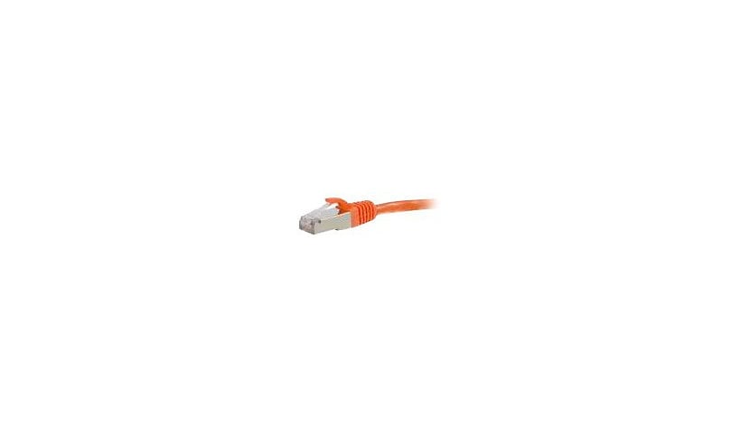 C2G 12ft Cat6 Snagless Shielded (STP)Ethernet Network Patch Cable - Orange