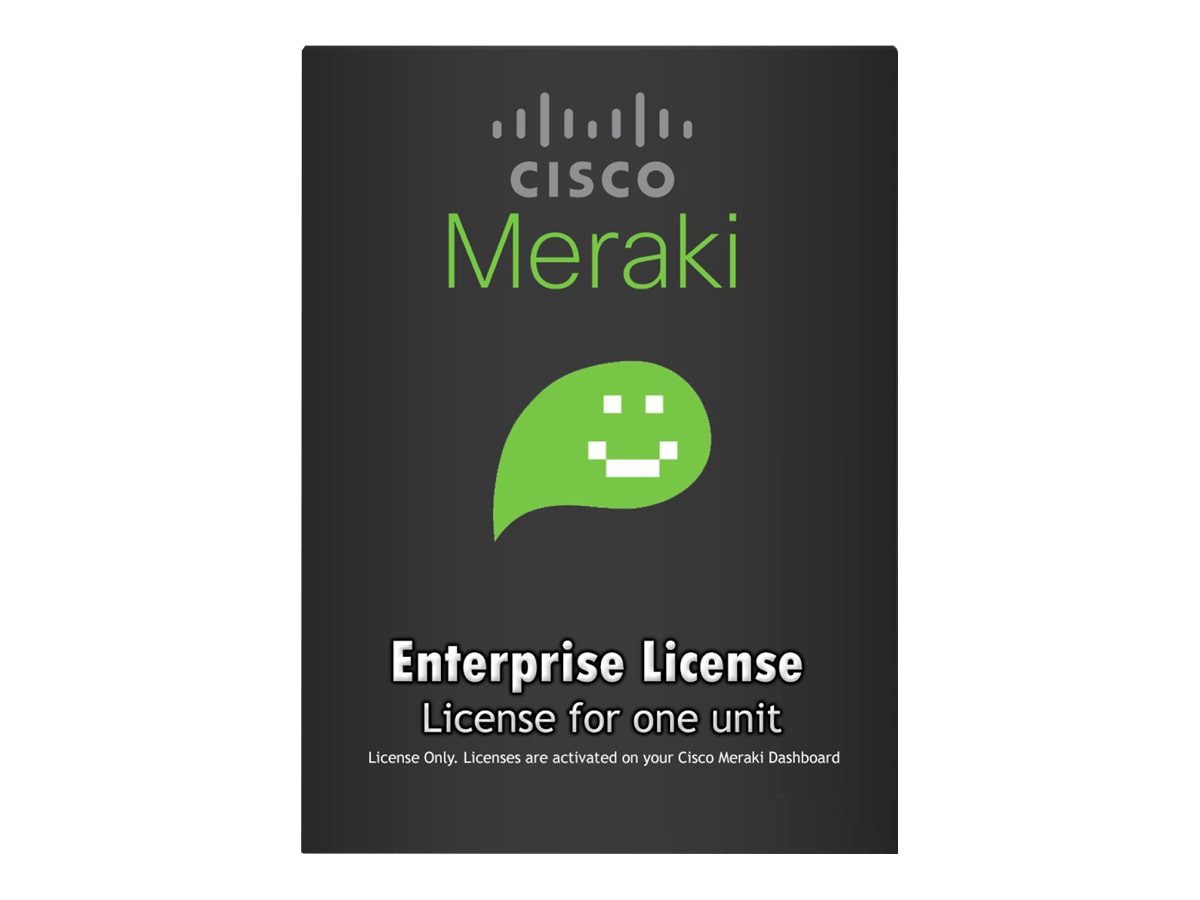 Cisco Meraki Enterprise - subscription license (1 year) + 1 Year Enterprise
