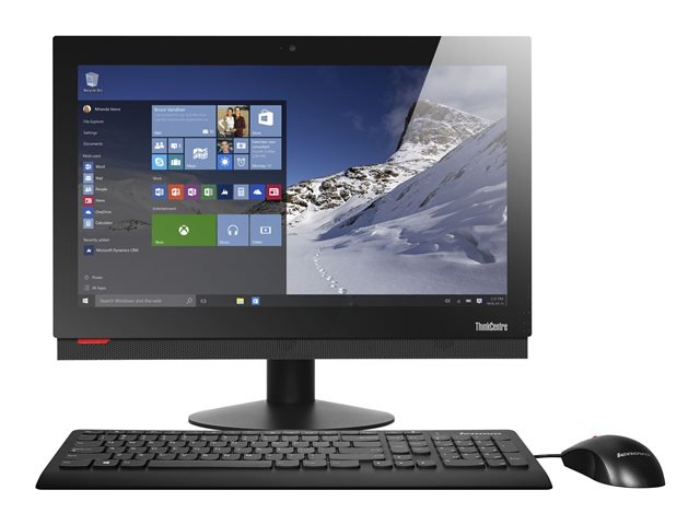 Lenovo ThinkCentre M800z 10EU - UltraFlex II stand - Core i7 6700 3.4 GHz - 4 GB - 500 GB - LED 21.5"