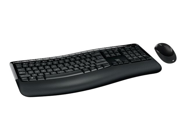 Microsoft Wireless Comfort Desktop 5050 - keyboard and mouse set - Canadian French