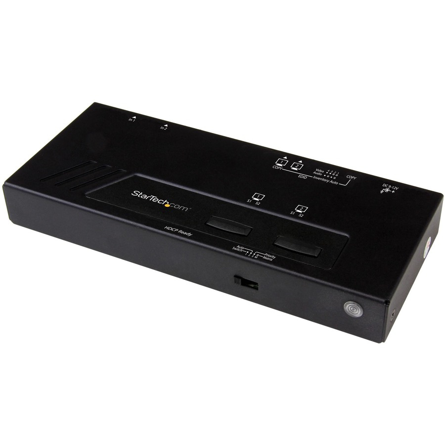 StarTech.com 2x2 HDMI Matrix Switcher - 4K UltraHD HDMI Switch with Fast Sw