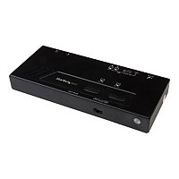StarTech.com 2x2 HDMI Matrix Switch - 4K with Fast Switching & Auto-Sensing
