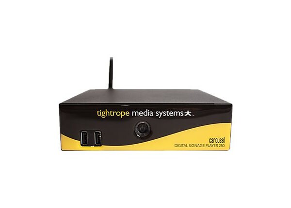 Carousel 250 - digital signage player