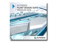 Autodesk Plant Design Suite Premium 2016 - Annual Desktop Subscription + Advanced Support