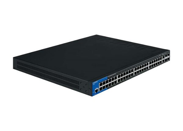 Linksys LGS552 - switch - 52 ports - managed - rack-mountable