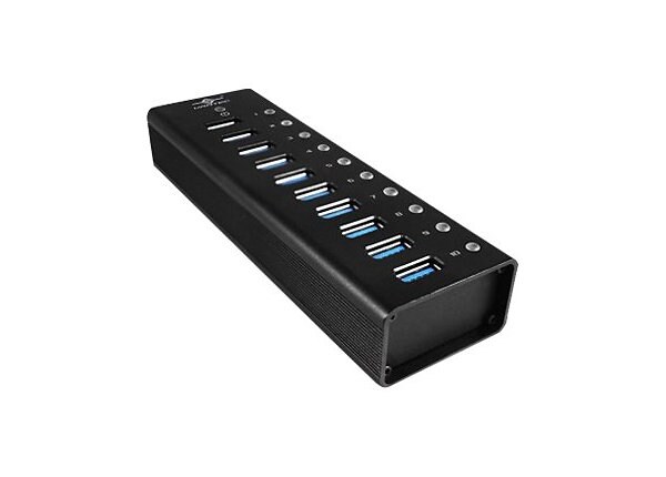 Vantec UGT-AH100U3 - hub - 10 ports