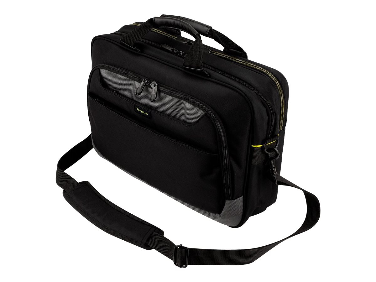 Targus City Gear TCG460 Carrying Case (Messenger) for 15,6" Notebook - Black, Gray