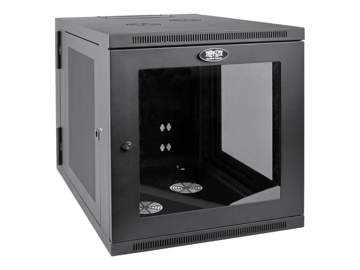 Tripp Lite 12U Wall Mount Rack Enclosure Hinged 33" Depth w Acrylic Window