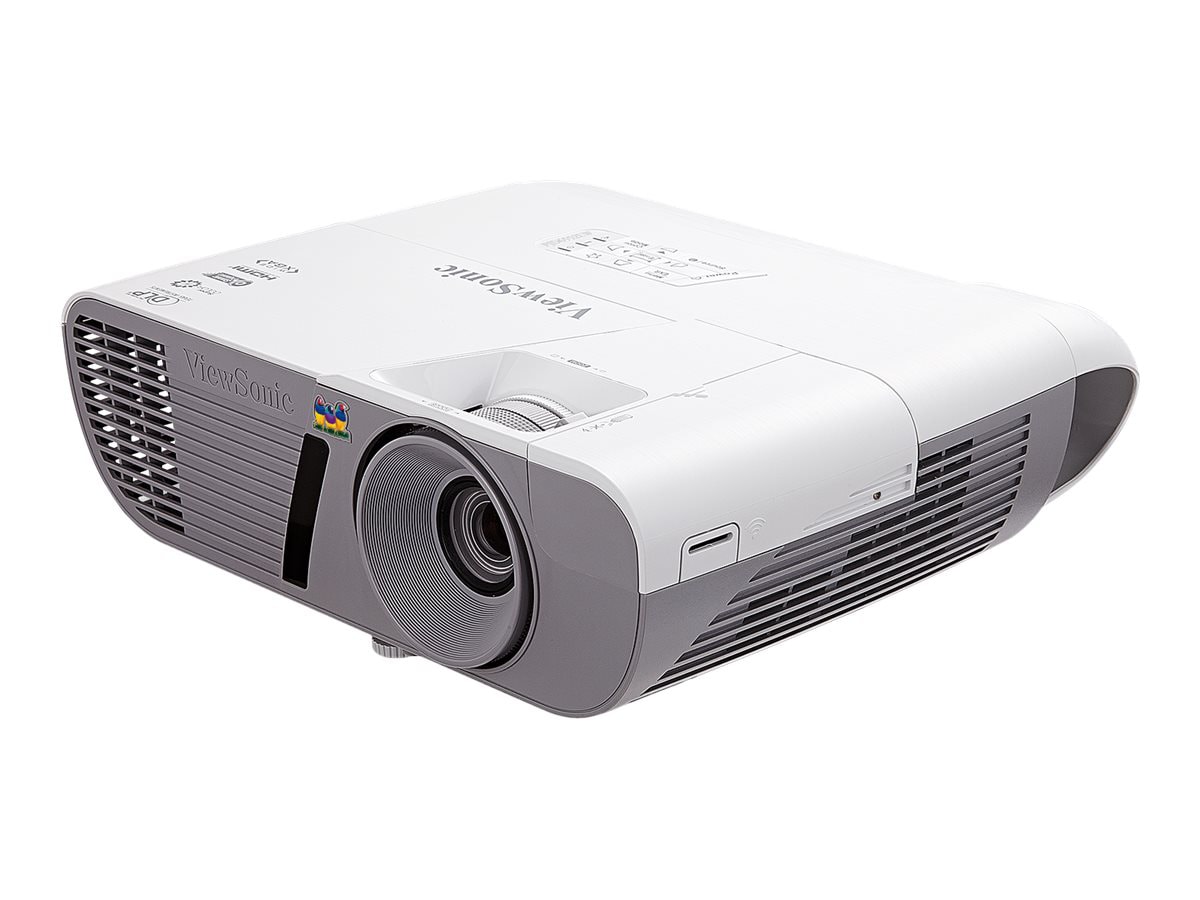 ViewSonic LightStream PJD6552LW - DLP projector - zoom lens - 3D - white