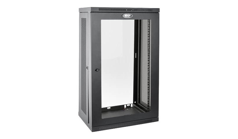 Tripp Lite 21U Wall Mount Rack Enclosure Server Cabinet w/Acrylic Door - rack - 21U