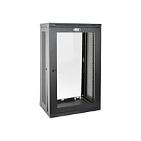 Tripp Lite 21U Wall Mount Rack Enclosure Server Cabinet w/Acrylic Door - rack - 21U