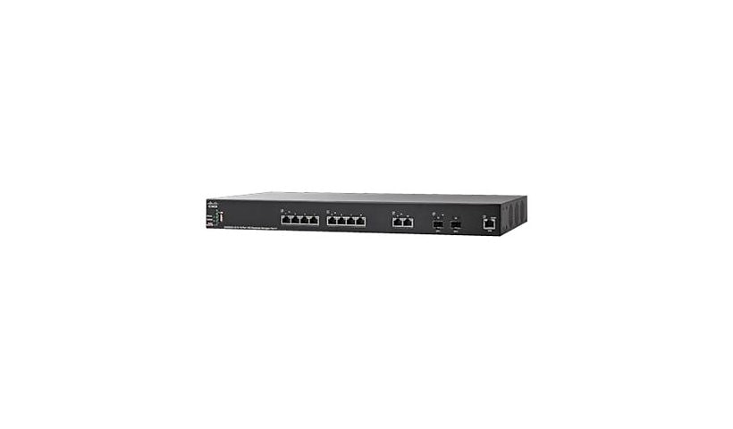 Cisco Small Business SG350XG-2F10 - switch - 12 ports - managed - rack-moun