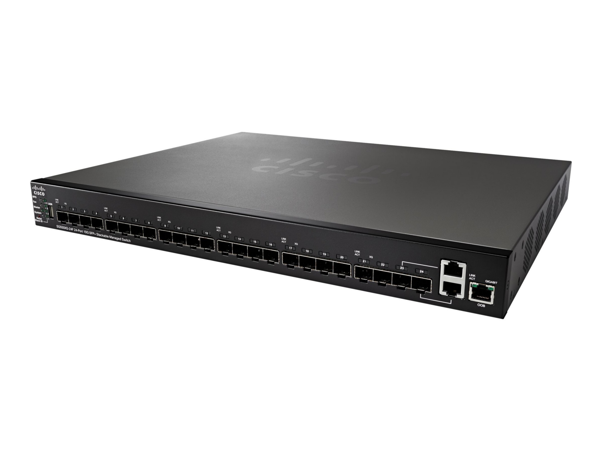 Cisco 550X Series SG550XG-24F - switch - 24 ports - managed - rack-mountabl