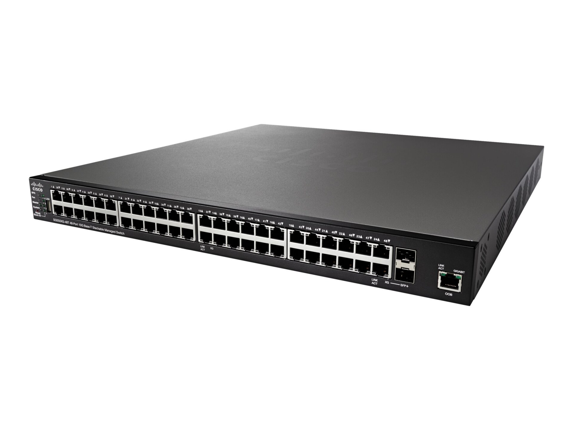 Cisco 550X Series SG550XG-48T - switch - 48 ports - managed - rack-mountabl