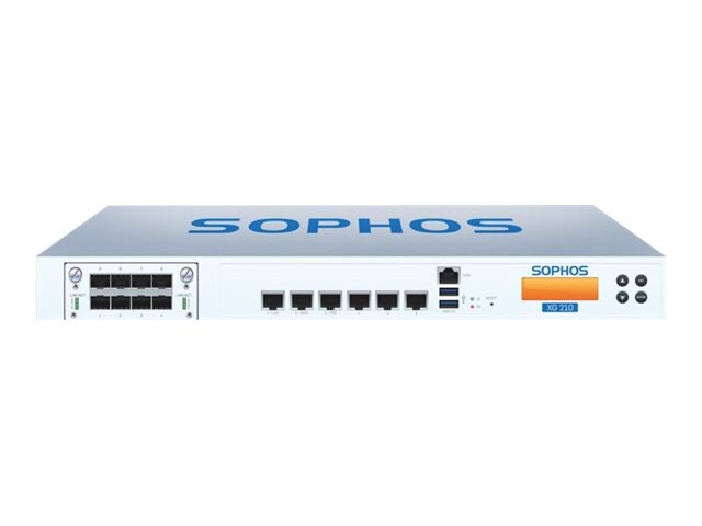 Sophos XG 210 - security appliance - with 1 year TotalProtect