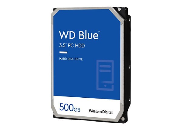 WD Blue - hard drive - 500 GB - SATA 6Gb/s - WD5000AZRZ - Hard Drives