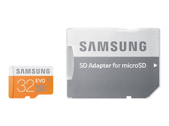 Samsung EVO MB-MP32DA - flash memory card - 32 GB - microSDHC UHS-I
