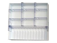 Capsa Healthcare - Avalo Accessories - ANESTHESIA TRAY W/DIVIDERS FOR 3" DRAWER (12139)