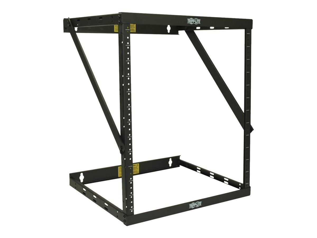 Tripp Lite 8U 12U 22U 2 Post Open Frame Rack Cabinet Expandable 11.5" Depth Wall Mount - rack