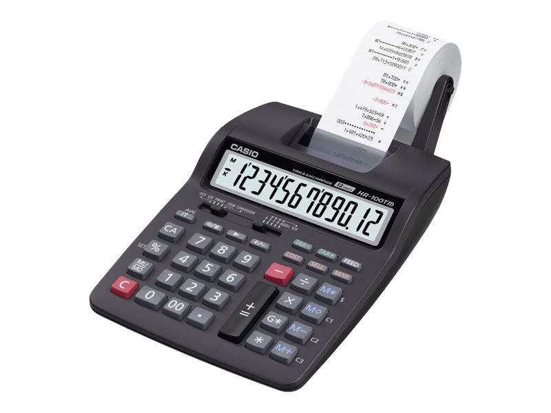 Casio HR-100TM - printing calculator