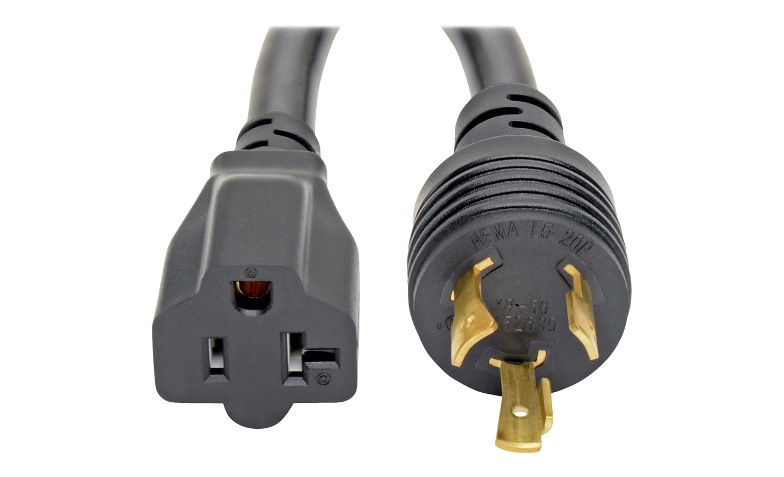 Eaton Tripp Lite Series Power Cord Adapter, NEMA L5-20P to NEMA 5