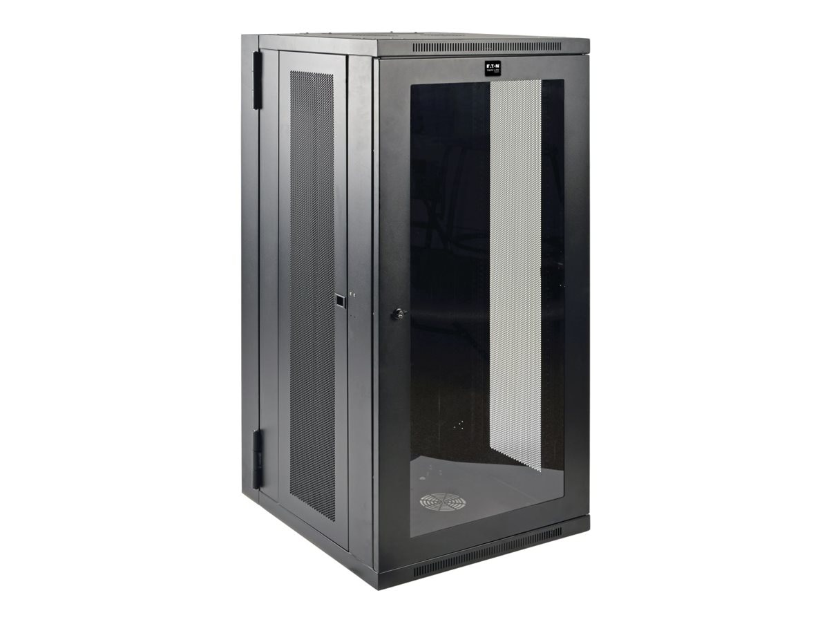 Tripp Lite 26U Wall Mount Rack Enclosure Cabinet w Hinged Acrylic Window