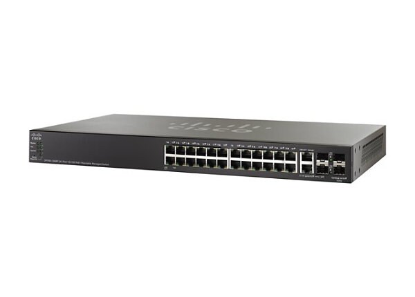 Cisco Small Business SF500-24MP - switch - 24 ports - managed - rack-mountable
