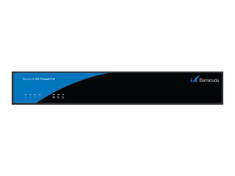 Barracuda CloudGen Firewall F-Series F18 - security appliance - with 5 years Energize Updates