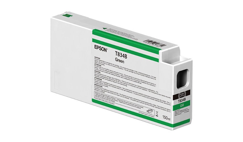 Epson T834B - green - original - ink cartridge