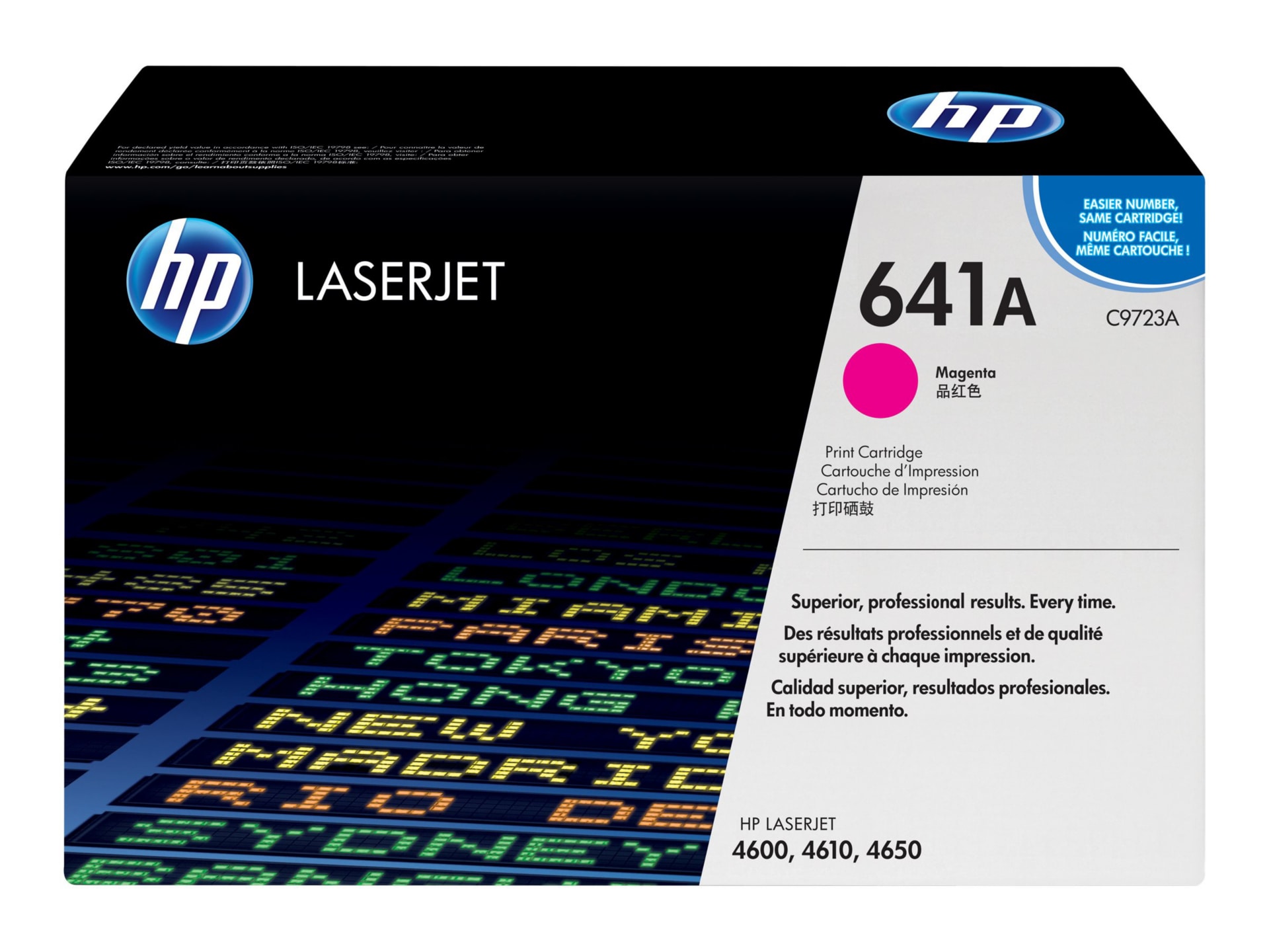 HP 641A (C9723A) Magenta Original LaserJet Toner Cartridge