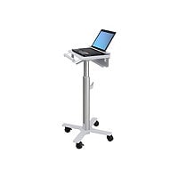 Ergotron StyleView cart - light-duty - for notebook / barcode scanner - whi