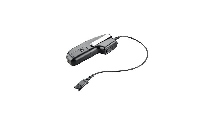 Poly - Plantronics CA12CD-S - PTT (push-to-talk) headset adapter for headse