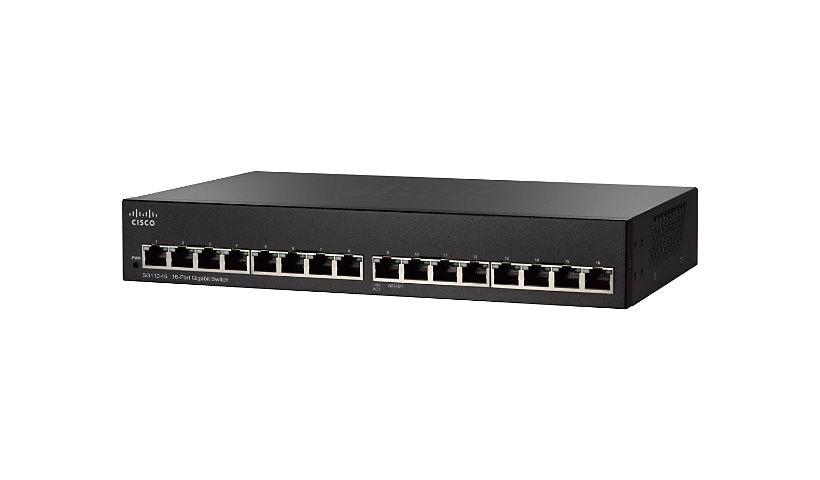 Cisco Small Business SG110-16 - switch - 16 ports - unmanaged - rack-mountable